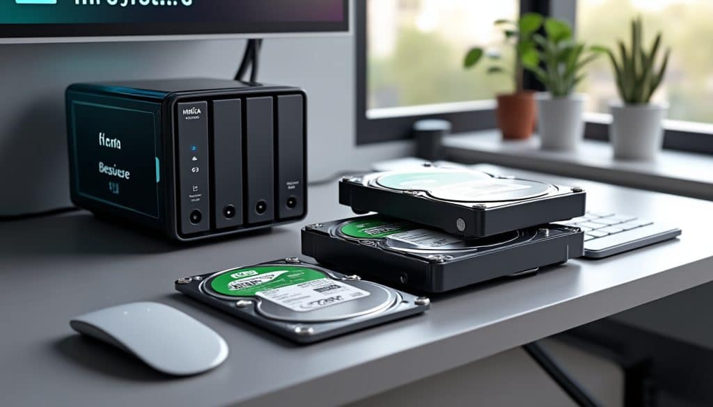 Disque dur 4 to pour NAS : combien il en faut selon l&rsquo;usage